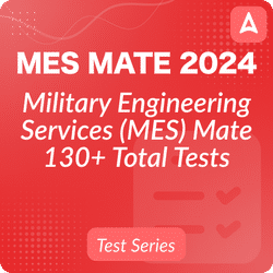 Military Engineering Services (MES) MATE 2024 | Complete Bilingual Online Test Series by Adda247